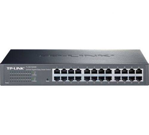 TP-Link Gigabit Easy Smart Switch TL-SG1024DE, 24 Port, Desktop