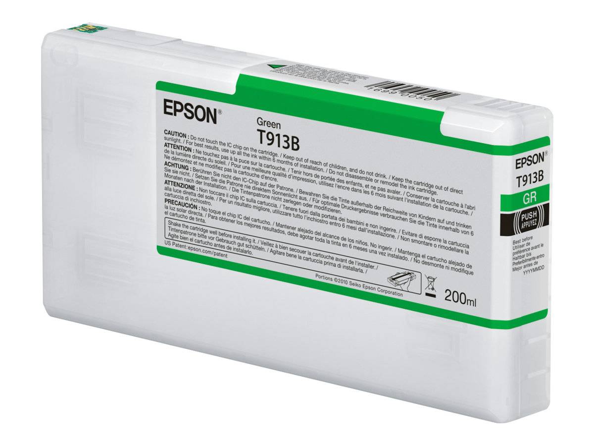 Epson T913B - 200 ml - grün - Original - Tintenpatrone - für SureColor P5000 - S