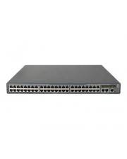 HP Enterprise 3600-48-PoE+ v2 SI Switch L3 verwaltet 48 x 10/100 PoE+ + 4 x Gigabit SFP + 2 x Shared 10/100/1000 an Rack montierbar 720 W wieder