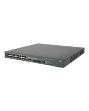 HP Enterprise 3600-24-PoE+ v2 EI Switch L3 verwaltet 24 x 10/100 PoE+ + 4 x Gigabit SFP + 2 x 1000Base-T Kombi an Rack montierbar 720 W