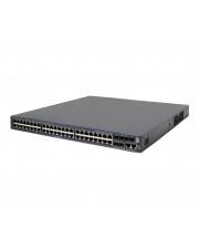 HP Enterprise 5500-48G-PoE+-4SFP HI Switch with 2 Interface Slots verwaltet 48 x 10/100/1000 PoE+ + 4 x Gigabit SFP + 2 x 10 SFP+ an Rack