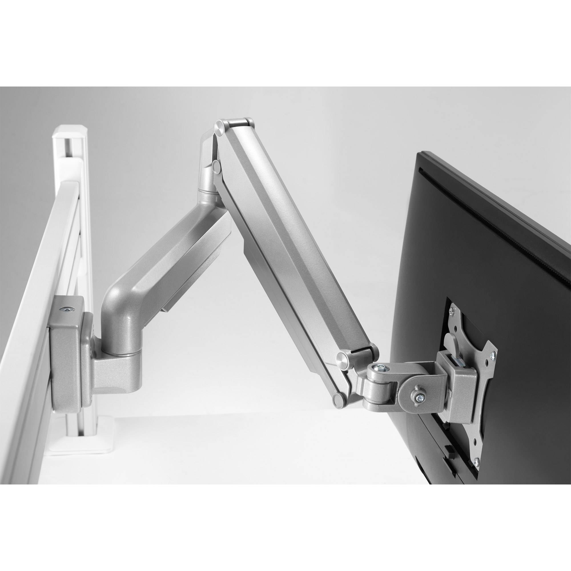 INLINE - Slatwall Lifter Monitorhalterung - silber