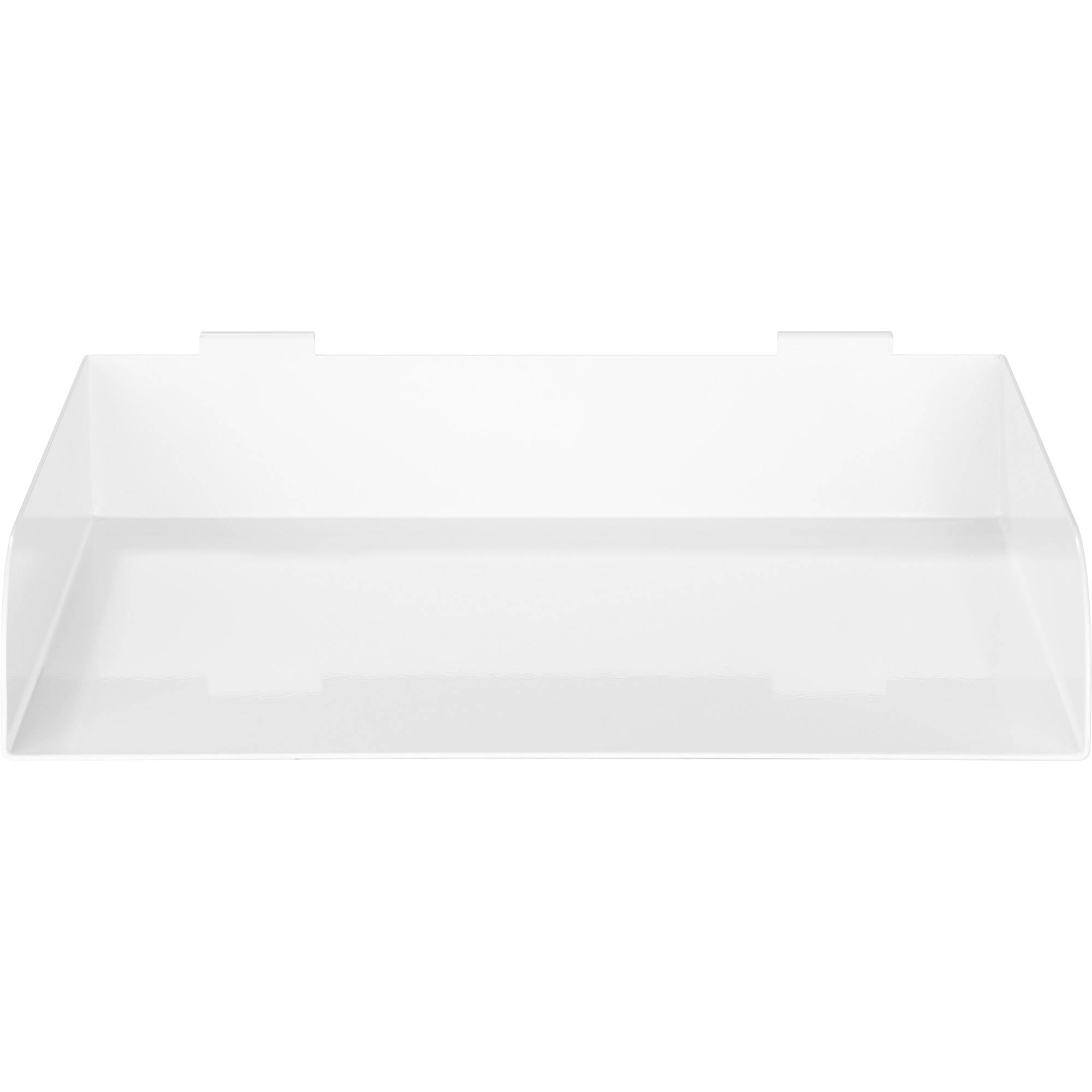 INLINE - Slatwall Ablage groß - weiß