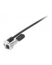 Lenovo Kensington NanoSaver MasterKey Cable Lock Sicherheitskabelschloss Schwarz 1.8 m für ThinkBook 14 G3 ACL 15 ThinkPad X1 Carbon Gen 9 Yoga