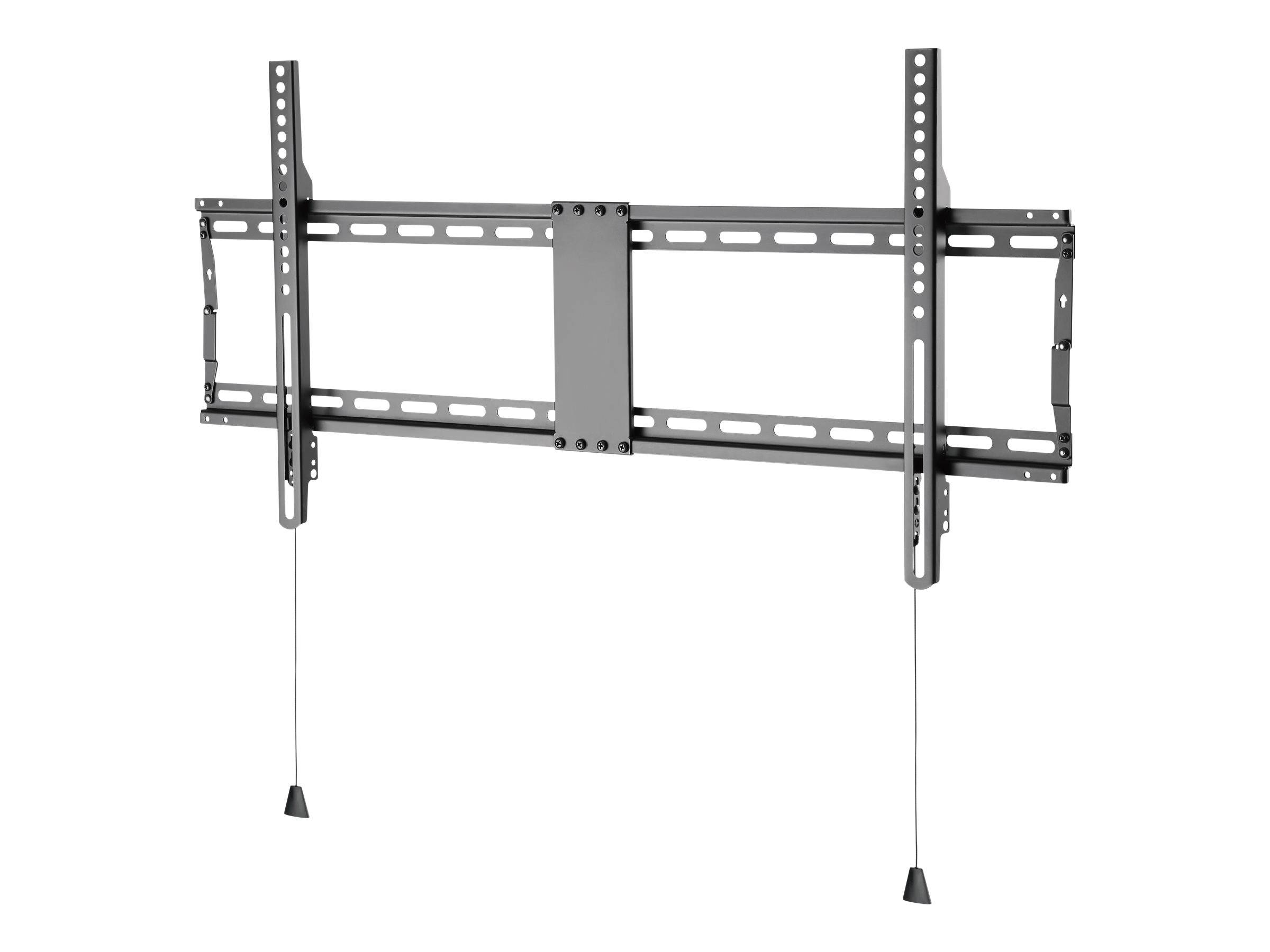Vision VFM-W8X4V/2 - Befestigungskit (Wandmontage) - für Flachbildschirm - verriegelbar - kaltgewalzter Stahl - Schwarz