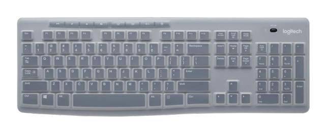 Logitech K120 PROTECTIVE COVER - N/A -WW - Tastaturabdeckung - Silikon - Durchsc