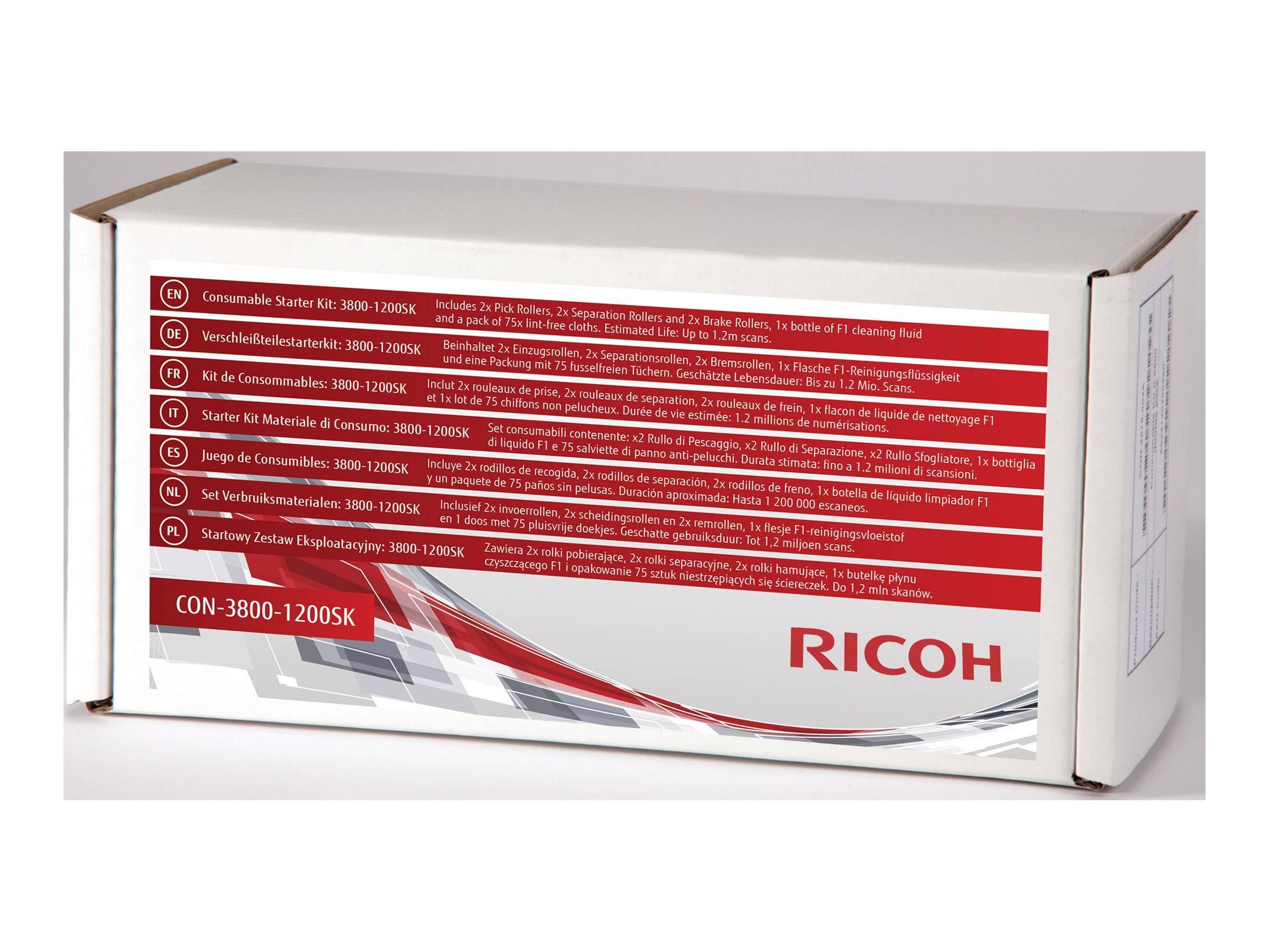 Ricoh - Scanner - Verbrauchsmaterialienkit - für Ricoh fi-8170