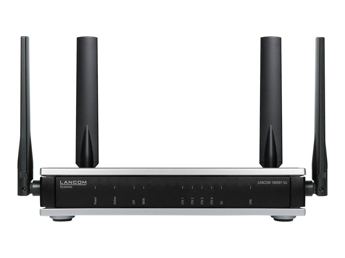 Lancom 1800EF-5G - SD-WAN Gateway - mit 5G, Glasfaser und Ethernet
