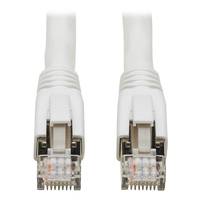 Tripp Cat8 25G/40G-Certified Snagless S/FTP Ethernet Cable (RJ45 M/M) - PoE - Wh