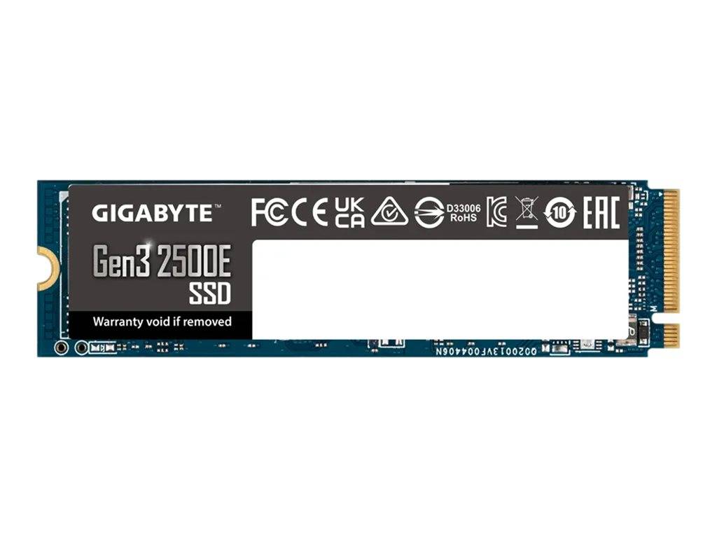 Gigabyte Gen3 2500E - SSD - 500 GB - intern - M.2 2280 - PCIe 3.0 x4 (NVMe) - <p