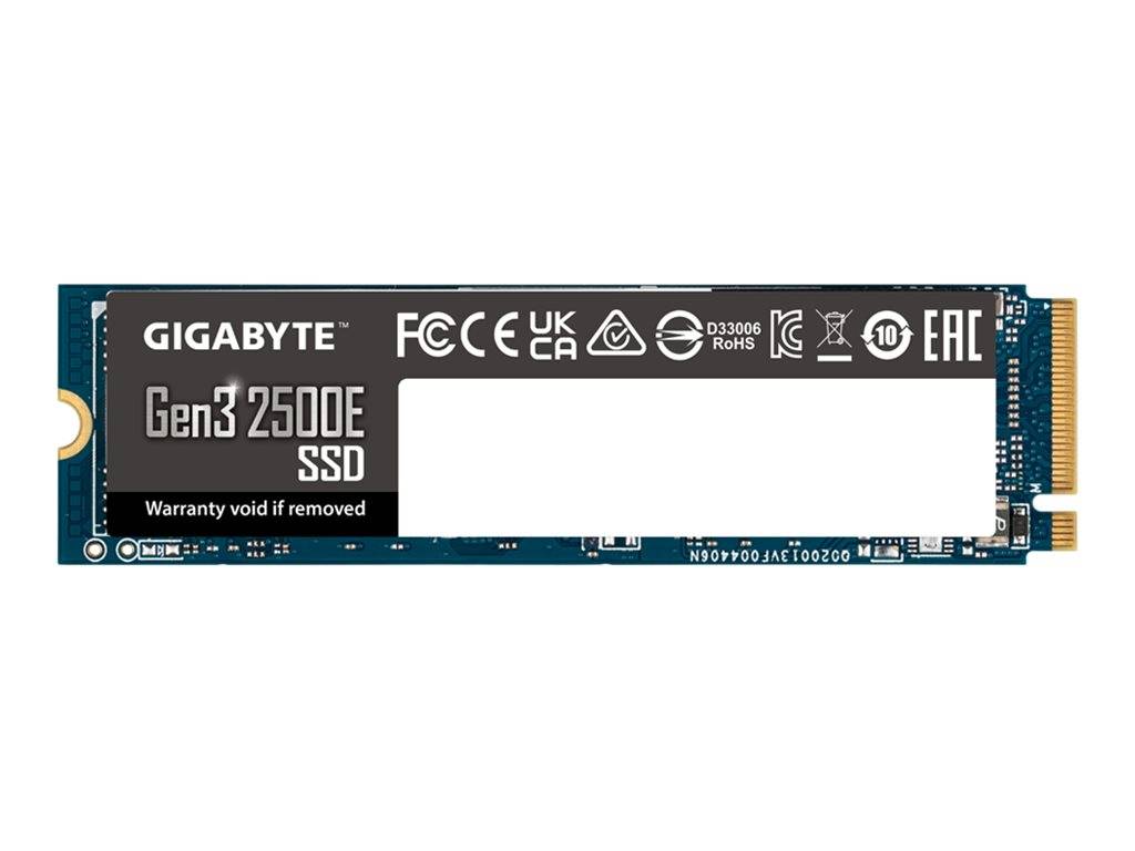 Gigabyte Gen3 2500E - SSD - 1 TB - intern - M.2 2280 - PCIe 3.0 x4 (NVMe) - <p>E