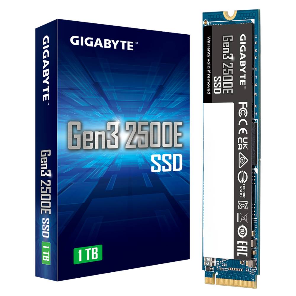 Solid State Drive 1TB Gen3 2500E PCI-E 3.0 NVMe 1.3