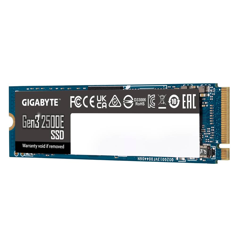 Gigabyte Gen3 2500E - SSD - 1 TB - intern - M.2 2280 - PCIe 3.0 x4 (NVMe)