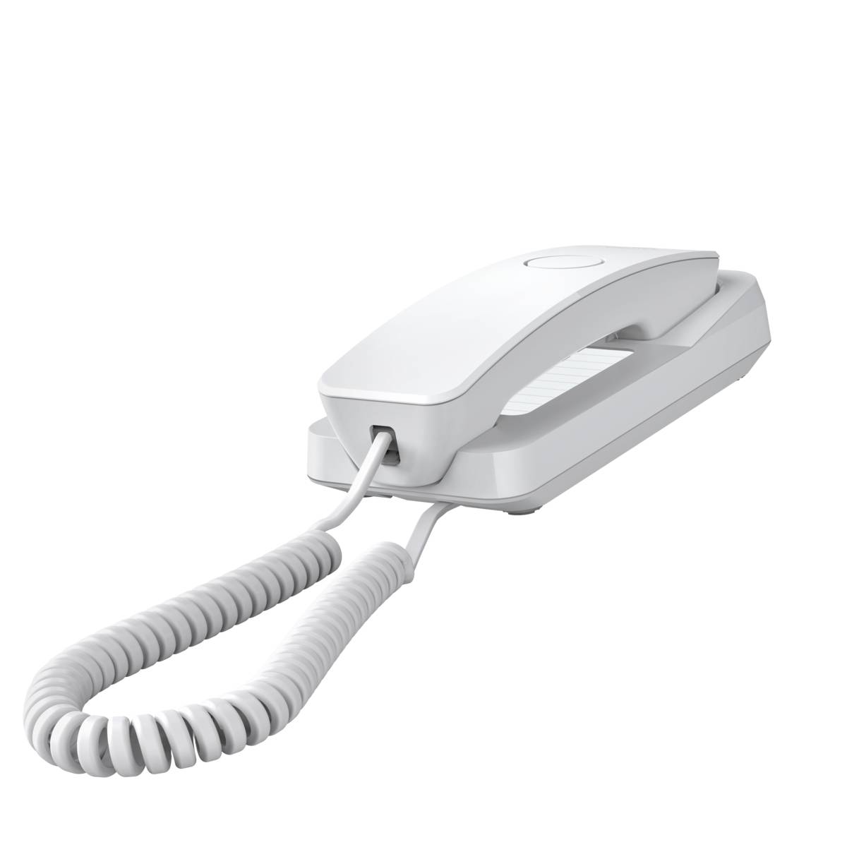 Gigaset Desk 200 - Telefon mit Schnur - weiß - MFV- /Impulswahl - Wahlwiederholu