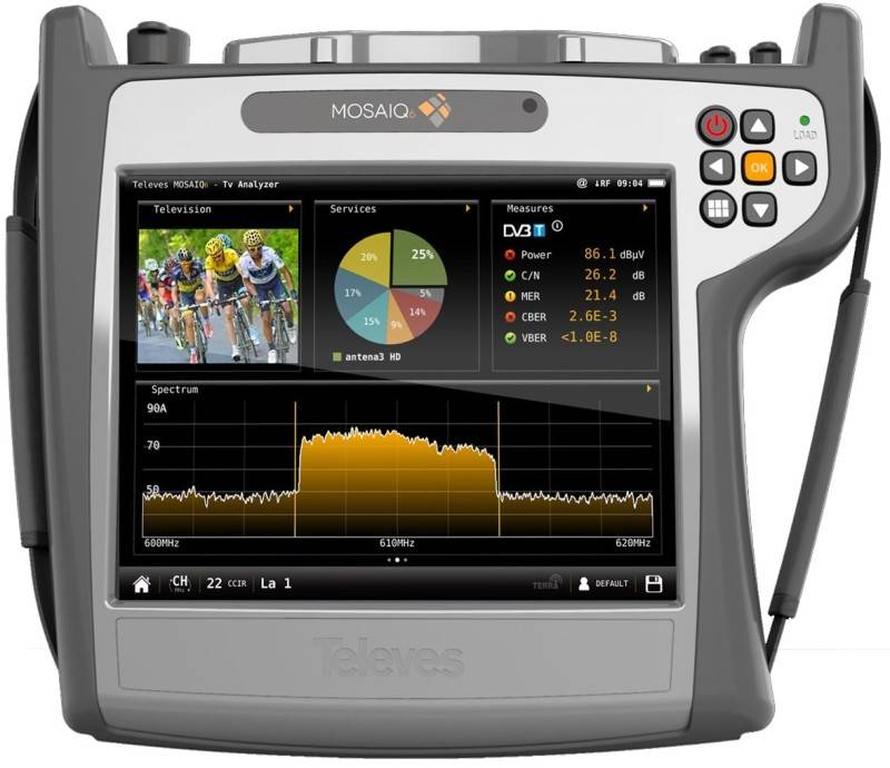 Televes MOSAIQ-Messgerät Advance MOSAIQ6A-K