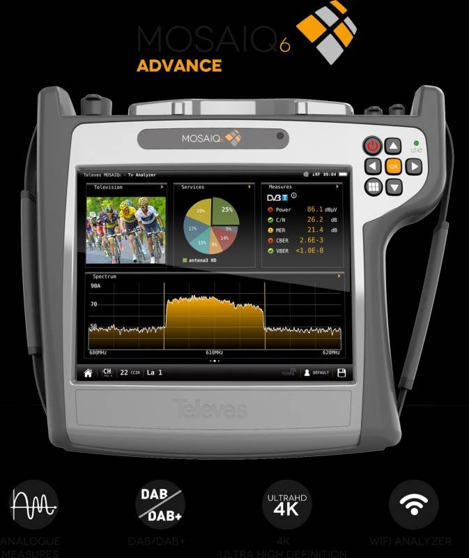 Televes MOSAIQ-Messgerät Advance MOSAIQ6OA