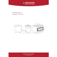 Oranier Koch-Back-Station Gas/El. FZE 1599 eds Oranier Koch-Back-Station Gas/El. FZE 1599 eds