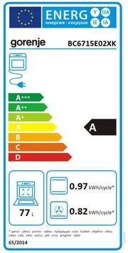 Gorenje EB-Herdset-Hi-Light BC6715E02XK+ECD643BX
