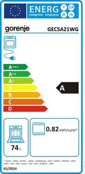 Gorenje Elektroherd GEC5A21WG ws