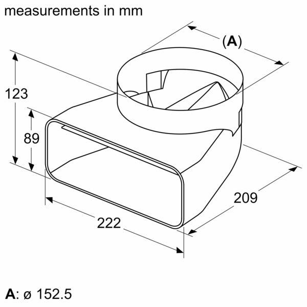 Bosch MDA Adapterstück HEZ9VDSI1