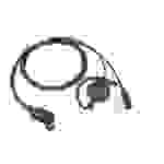JVC Kenwood EMC-12W - Kopfhörer - Ohrbügel - Anrufe & Musik - Schwarz - Monophon