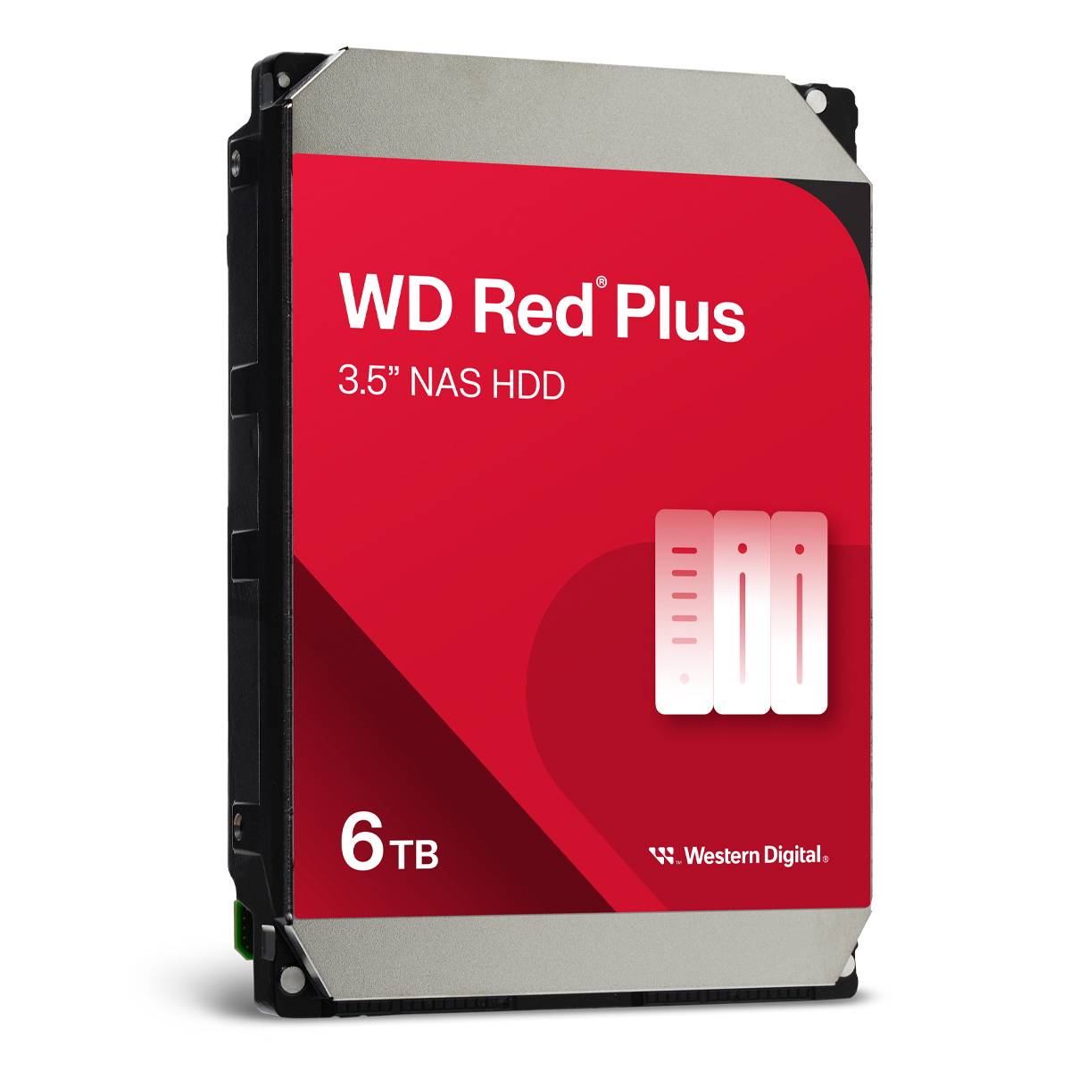Red Plus 6TB 256MB 3.5 Zoll SATA 6Gb/s - interne NAS Festplatte