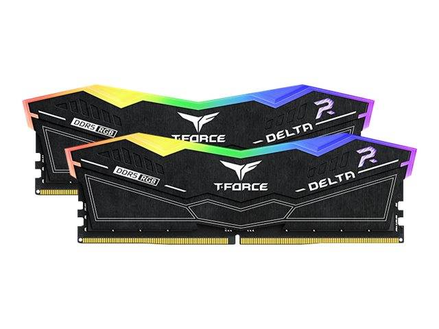 Team Group T-Force DELTA RGB - DDR5 - Kit - 32 GB: 2 x 16 GB - DIMM 288-PIN - 72