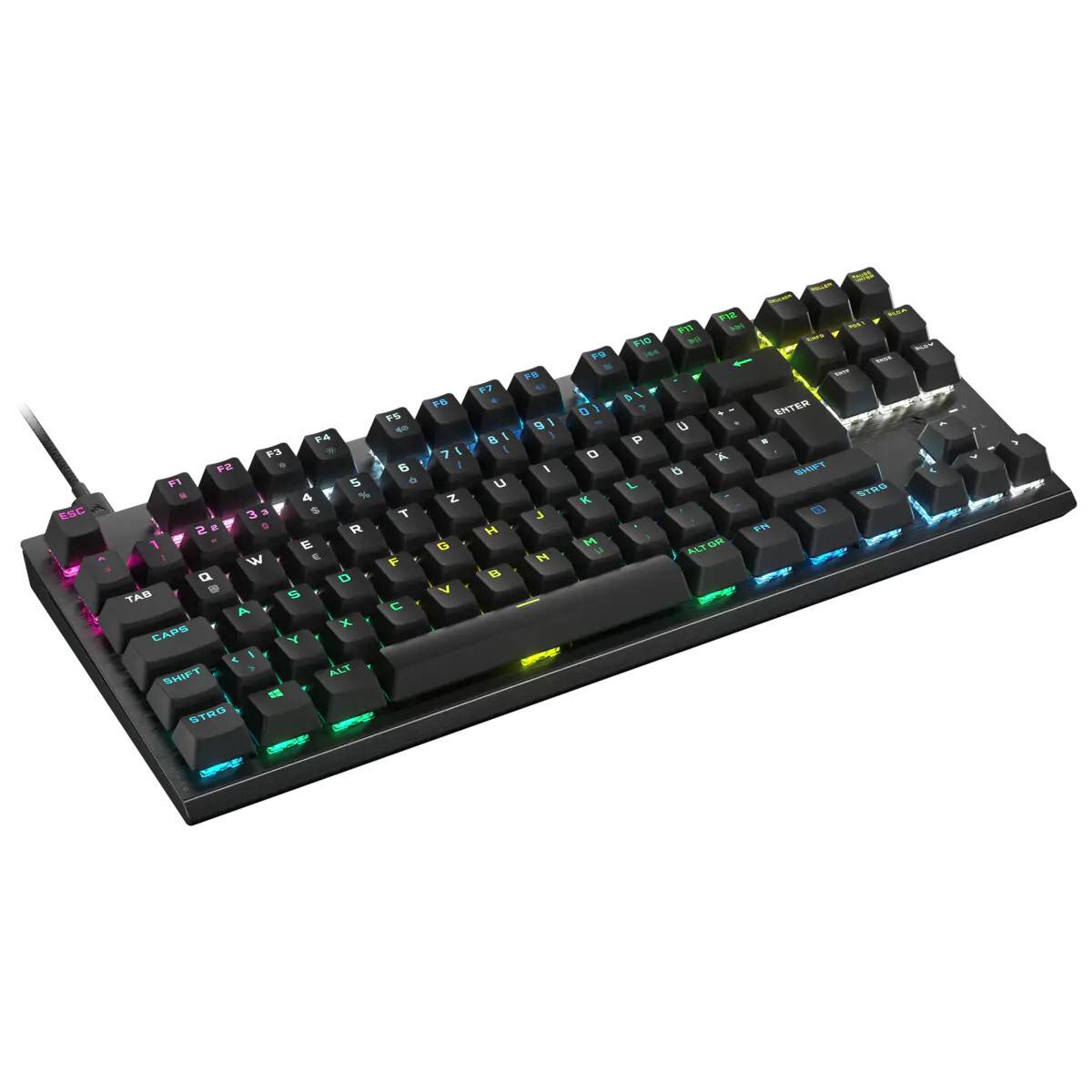 K60 PRO TKL RGB Optische Mechanische Tenkeyless Tastatur - OPX Key Switch DE