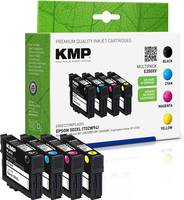 KMP MULTIPACK E196XV - 4er-Pack - Hohe Ergiebigkeit - Schwarz - Cyan - Magenta -