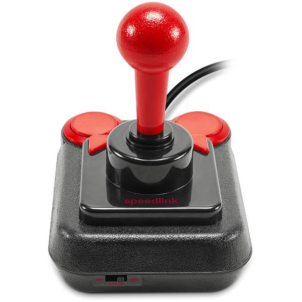 Joystick COMPETITON PRO EXTRA USB, schwarz-rot