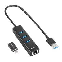 Sharkoon 4044951037575, Kabellos, USB 3.2 Gen 1 (3.1 Gen 1) Type-C, Schwarz, USB 3.2 Gen 1 (3.1 Gen 1) Type-A, Aluminium