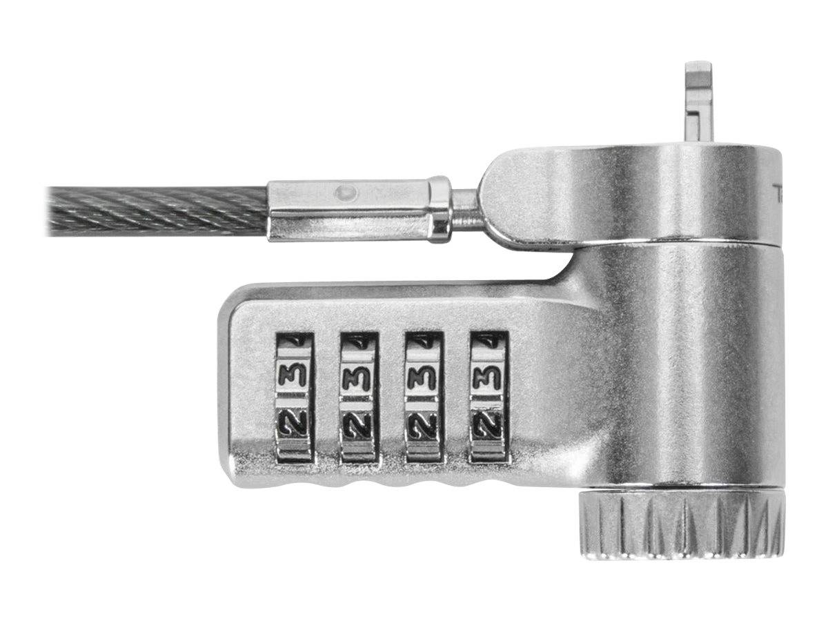 Targus DEFCON - Sicherheitskabelschloss - Silber