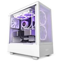 NZXT H series H5 Flow - Mid tower - E-ATX - Seitenteil mit Fenster (gehärtetes Glas)