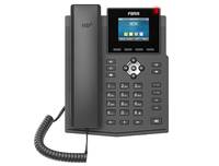 Fanvil X3SW - VoIP-Telefon mit Rufnummernanzeige/Anklopffunktion - IEEE 802.11b/g/n (Wi-Fi)