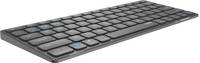 Rapoo Kabellose Multimodus Tastatur E9600M DE-Layout Dunkelgrau - Kabellos - Blu