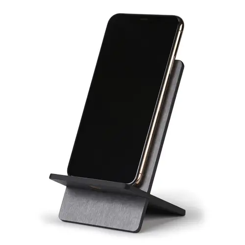 Rhodia Handyhalter italienischem Kunstleder 13x8x8,5 cm Titan 194405C Rhodia Handyhalter italienischem Kunstleder 13x8x8,5 cm Titan 194405C