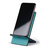 Rhodia Handyhalter italienischem Kunstleder 13x8x8,5 cm Pfaugrün 194420C Rhodia Handyhalter italienischem Kunstleder 13x8x8,5 cm Pfaugrün 194420C