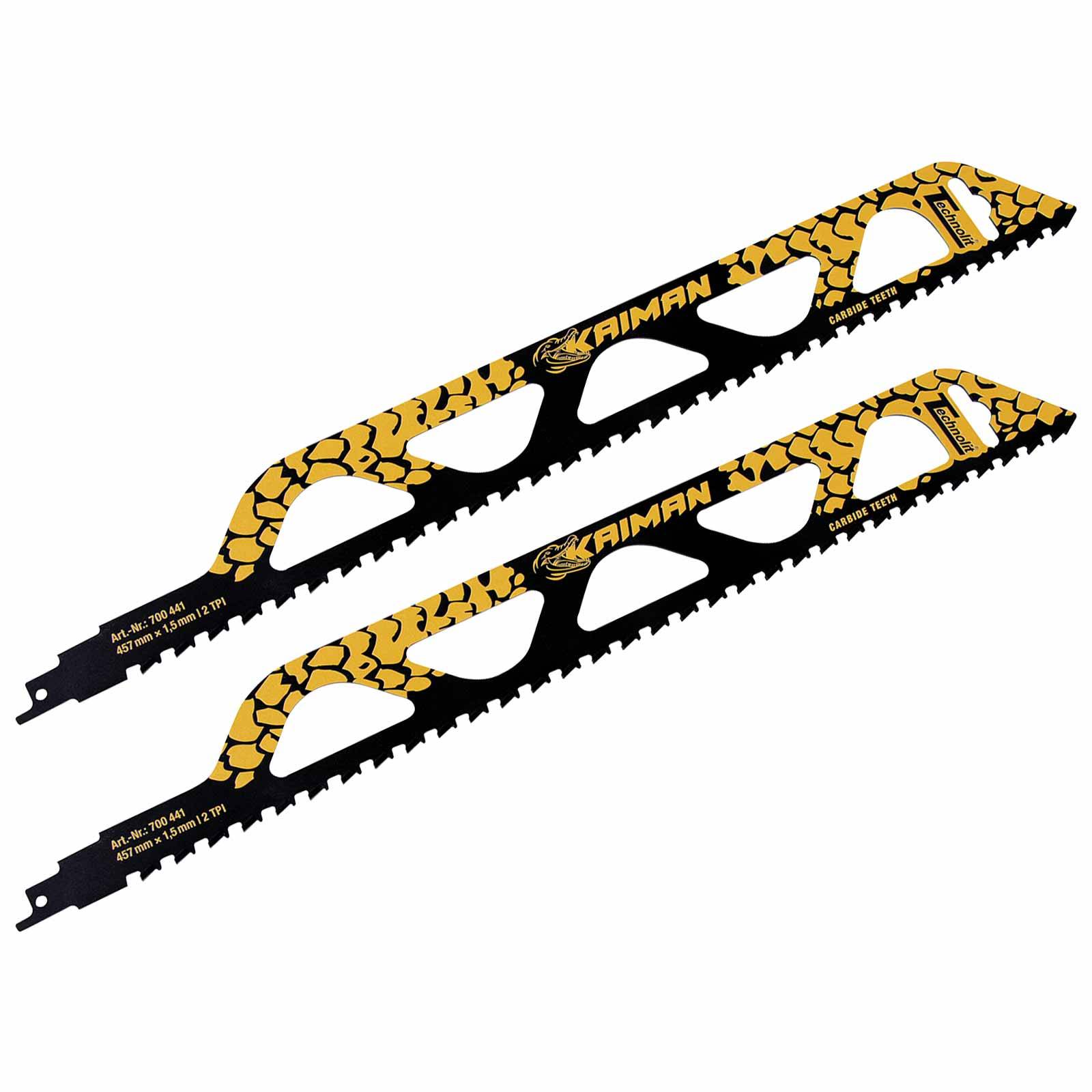 TECHNOLIT Säbelsägeblätter KAIMAN - Größe:457 x 1.5 x 51 mm