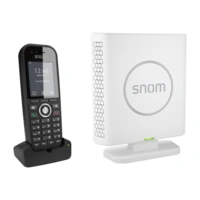 snom m430 - Schnurloses VoIP-Telefon mit Rufnummernanzeige snom m430 - Schnurloses VoIP-Telefon mit Rufnummernanzeige