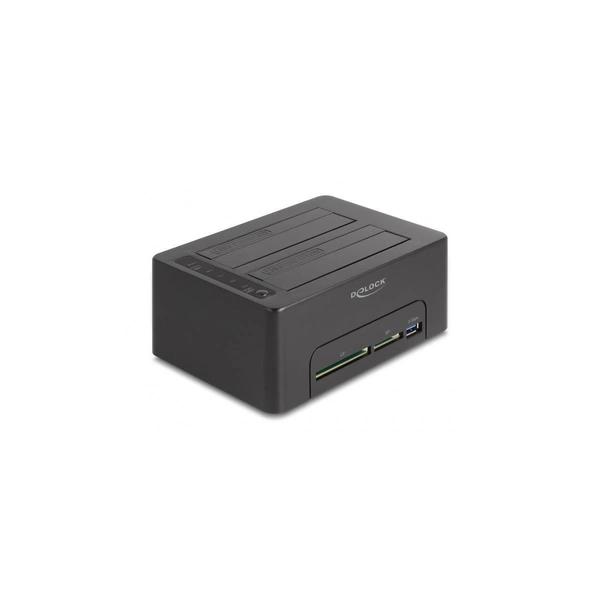 USB Dual Dockingstation für 2x SATA HDD/SSD mit Klon Funktion und Card Reader USB Dual Dockingstation für 2x SATA HDD/SSD mit Klon Funktion und Card Reader