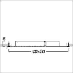 Zumtobel Group LED-Einbauleuchte MIREL-L LAY#42182118