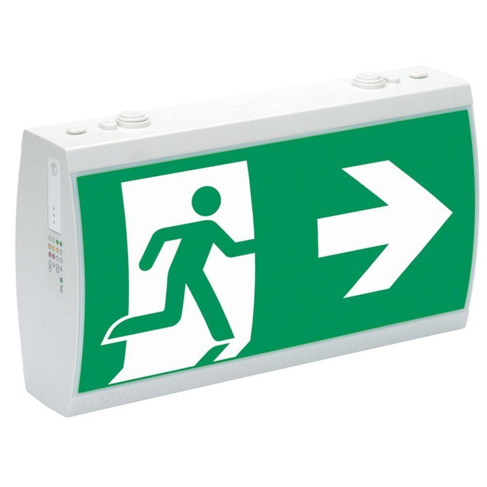 Ceag Notlichtsysteme LED-Rettungszeichenleuchte SV EURO 2-1/D LED