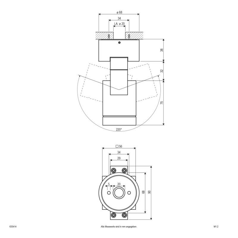 EVN Lichttechnik HV-Strahler 635 414