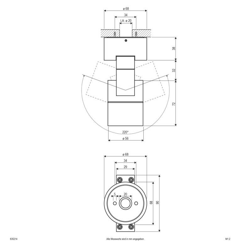 EVN Lichttechnik HV-Strahler 635 214