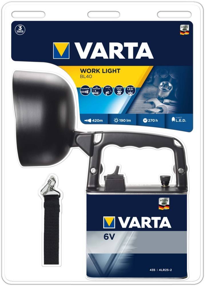 Varta Cons.Varta Leuchte Work Light 18660