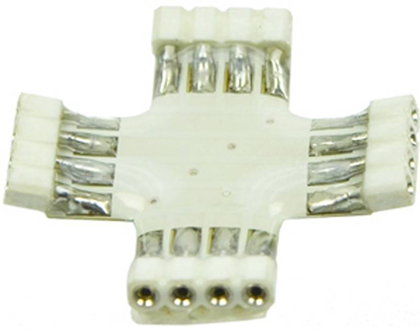 Scharnberger+Hasenbein Kreuzverbinder weiß 30677