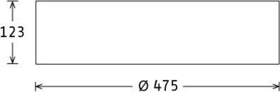 LTS Licht&Leuchten LED-Anbauleuchte PLL22475301/DALI ws