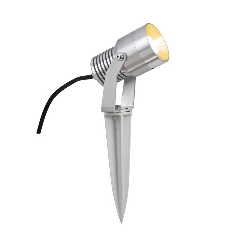 EVN Lichttechnik P-LED COB Spot m.Erdspieß PC 670502 alu-mt