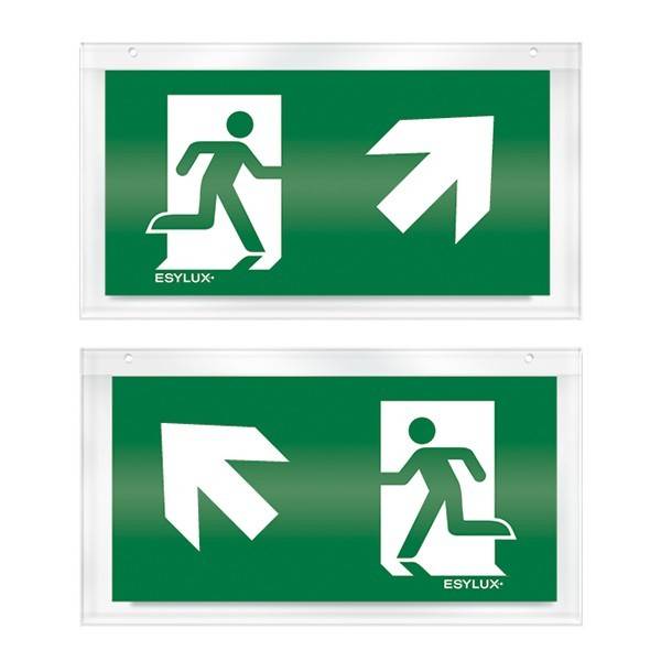 ESYLUX Piktogrammscheibe 2-seitig SLX24DIS #EN10032561