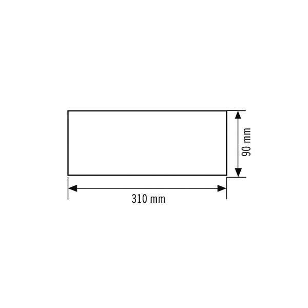 ESYLUX Piktogramm-Satz 1 SLX14FLATSYMBOLSETI